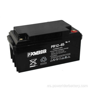 12V 65Ah plomo ácido ups batería